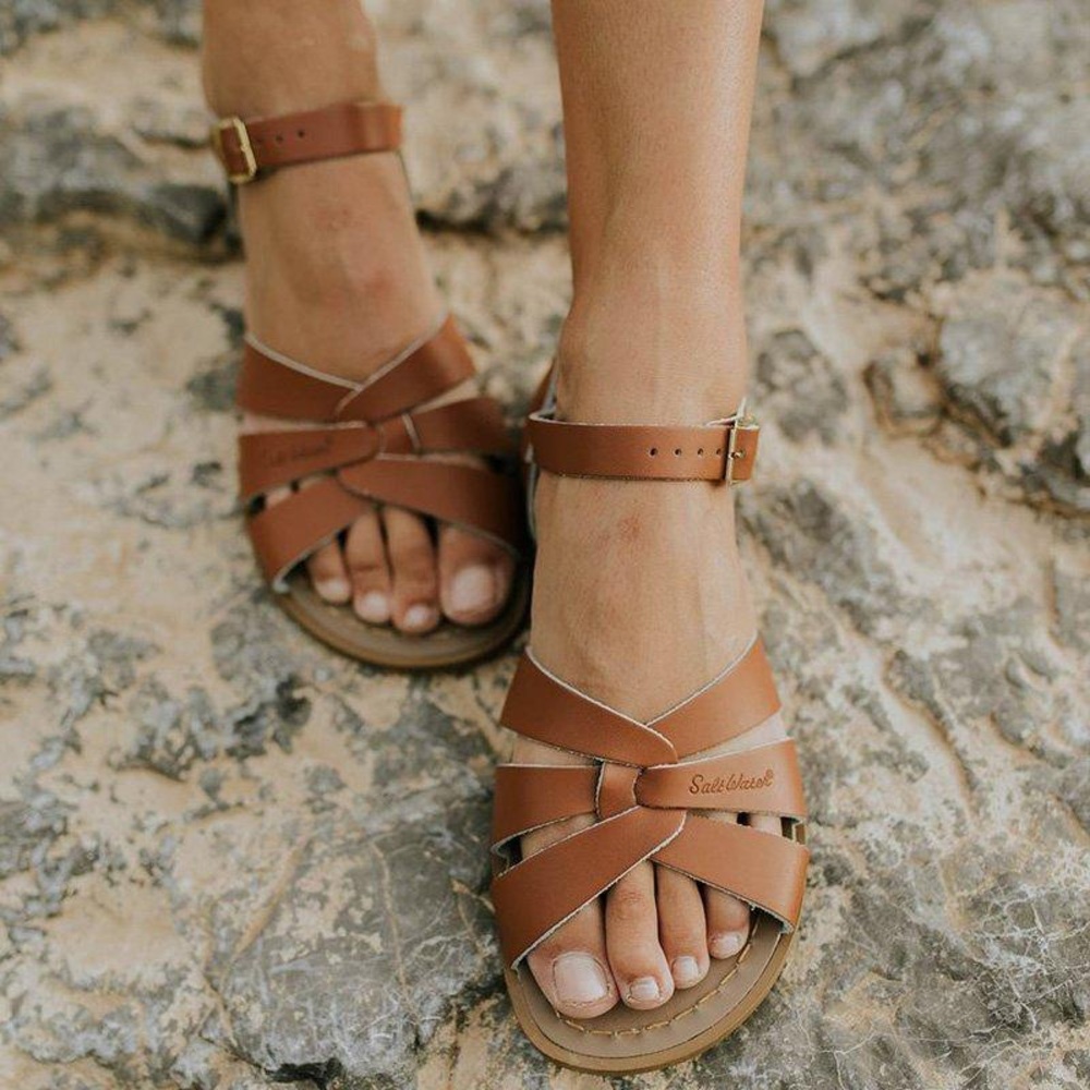Women’s Hoy Tan Saltwater Sandals Size 7